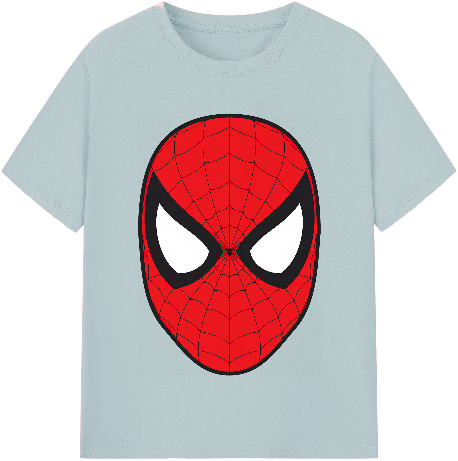 （画像用） Spider Man スパイダーマン 綿100％半袖Tシャツ（フロントプリント）